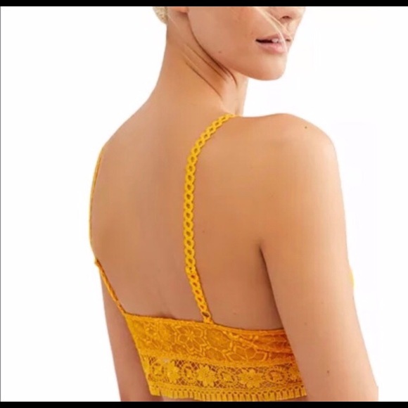 Free People Ella soft bra sunset size medium - Picture 11 of 14